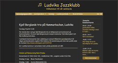 Desktop Screenshot of ludvikajazz.se