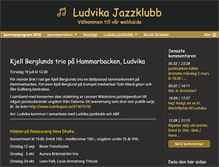 Tablet Screenshot of ludvikajazz.se